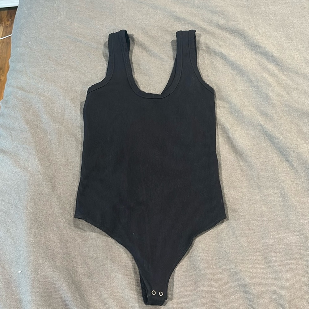 Abercrombie ribbed tank bodysuit